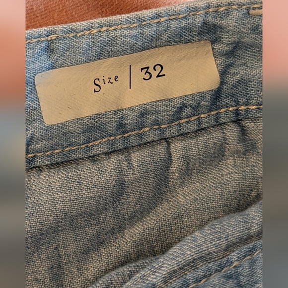 Mina Chambray Culottes Pilcro - Picture 9 of 10